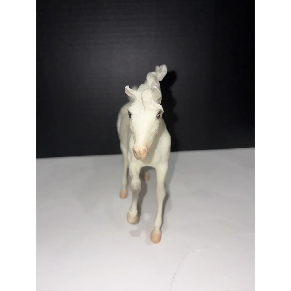 Vintage Breyer Andalusian Stallion Alabaster Horse Sears 1984 No 3060 Chris Hess